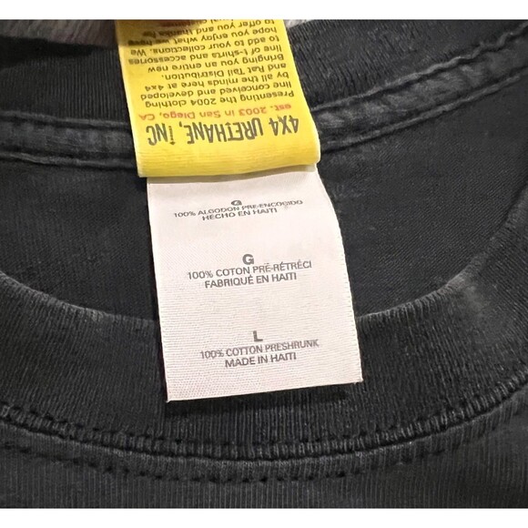 4x4 Urban Wear Graphic Legs T-Shirt Black L - Picture 4 of 9